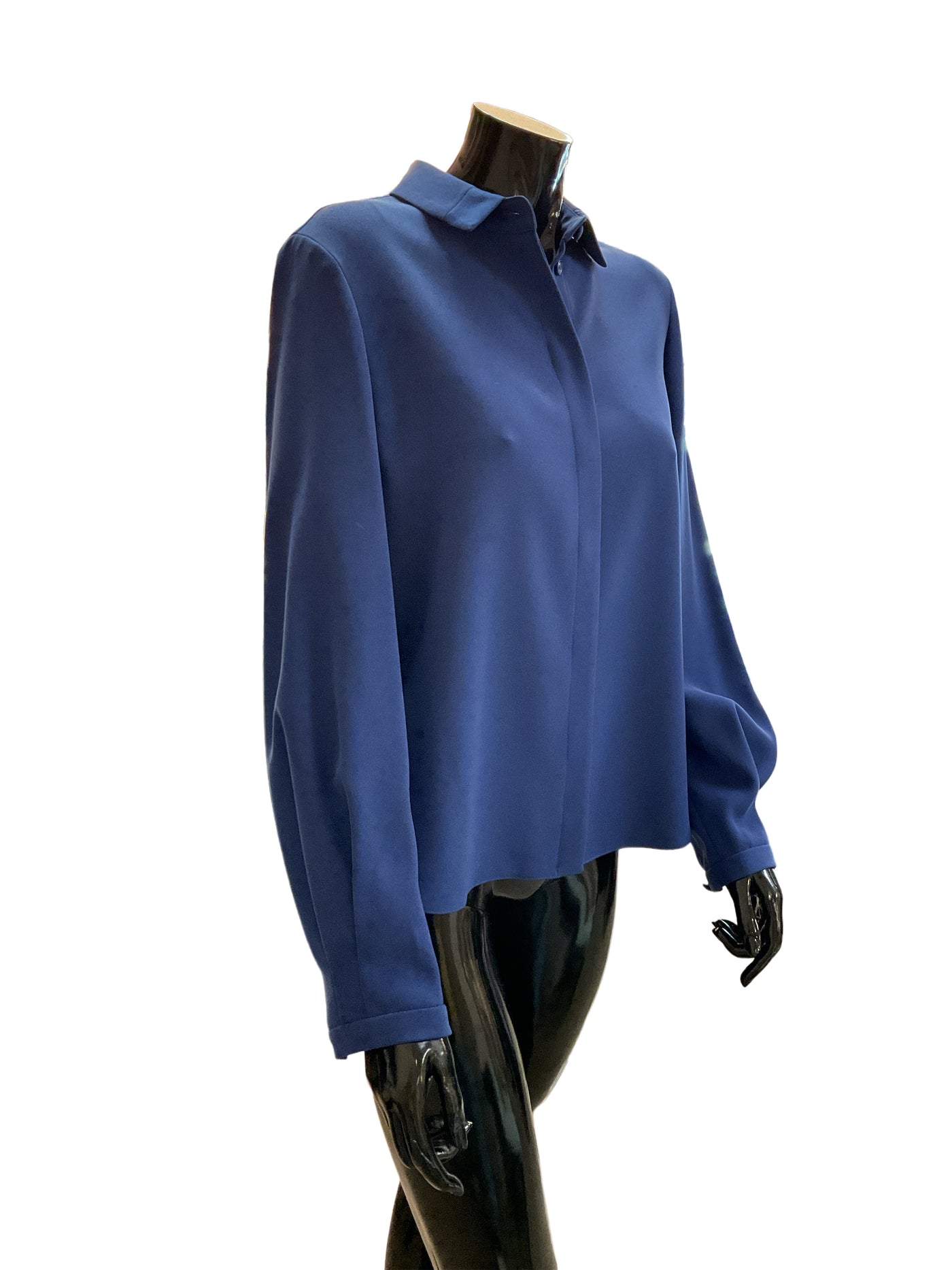 Emporio Armani Size 40 Blue Blouse