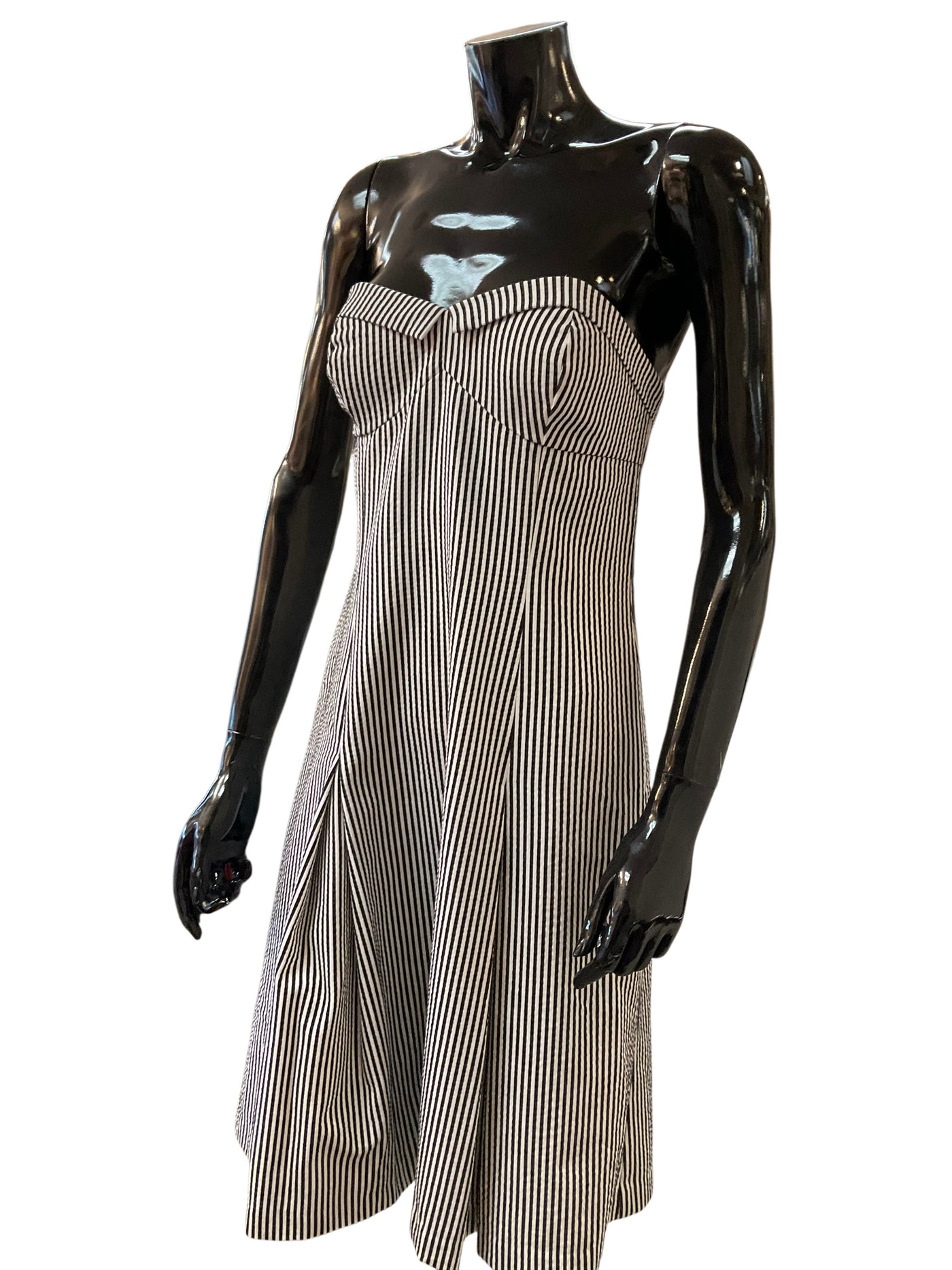Trina Turk Size 10 Black & White Dress