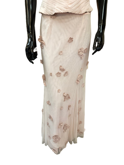 Size S/M Light pink 3 pc skirt set