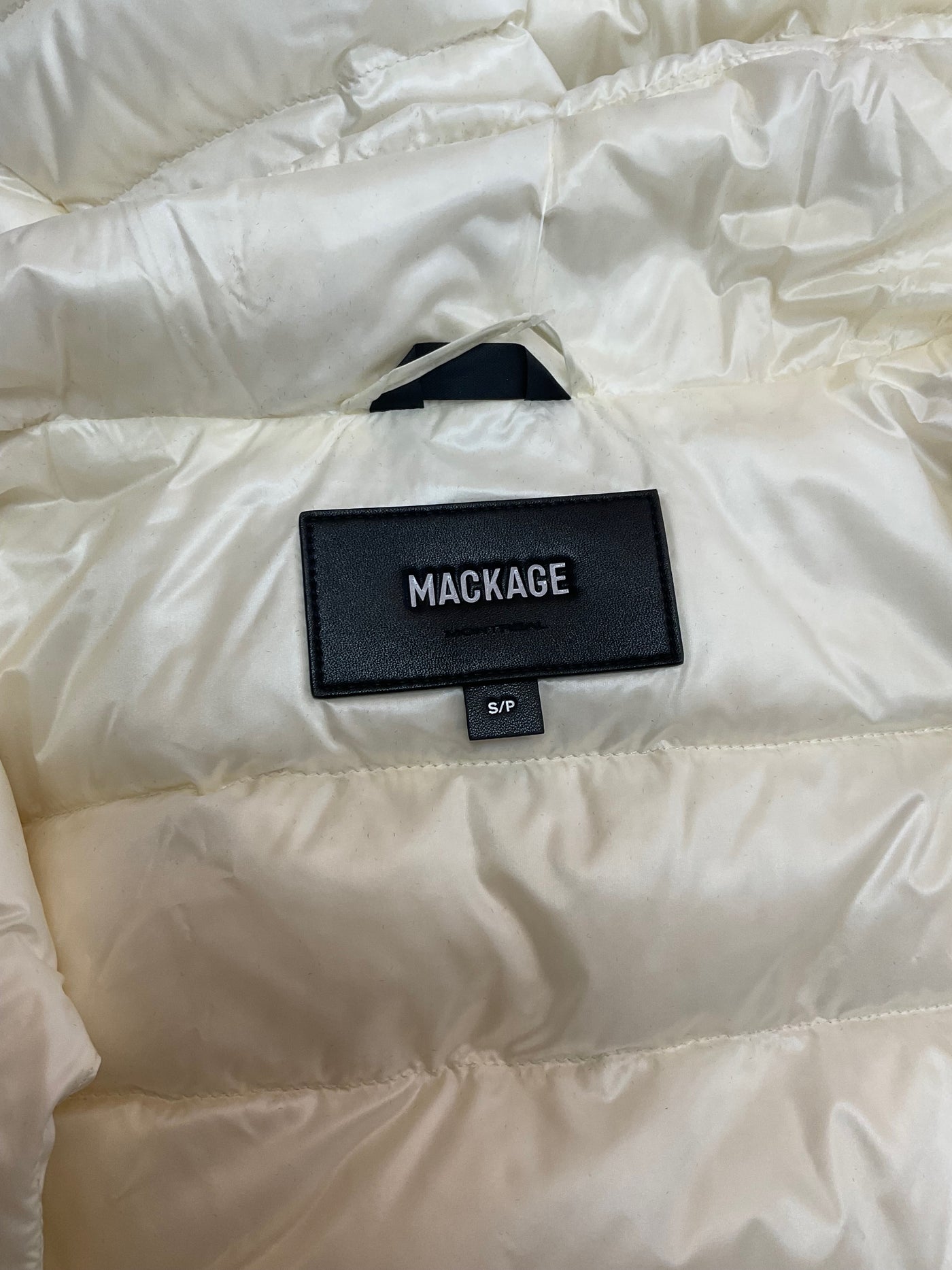 Mackage Size Small Cream Vest